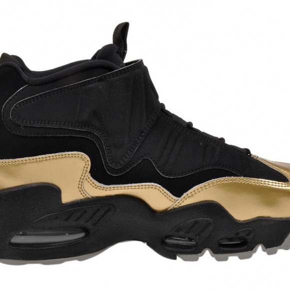 Nike Air Griffey Max 1 - Black & Metallic Gold - Picture 3 of 7